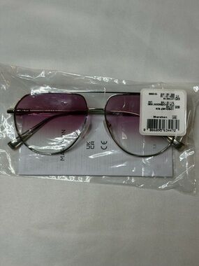 Longchamp Gradient Purple Aviator Sunglasses